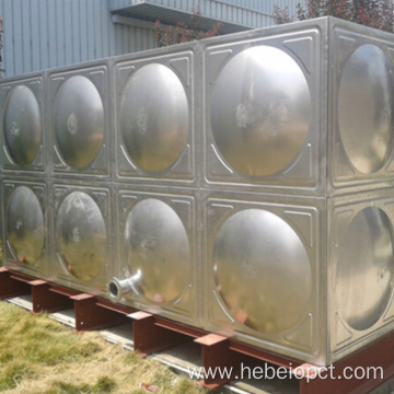 Big size stainless steel assembled ss water tank